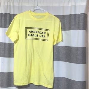 American eagle yellow shirt